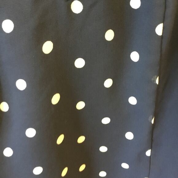 Banana Republic Navy Polka Dot Spaghetti Tank Top - Picture 4 of 13